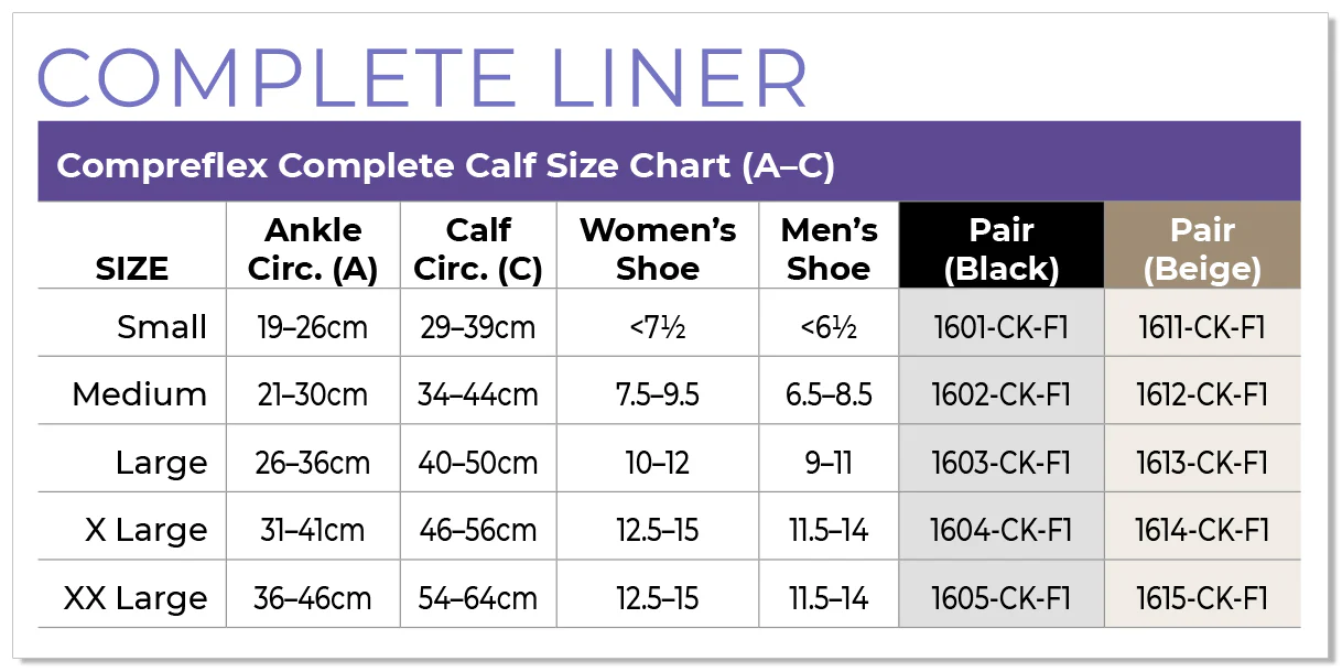 Sigvaris Complete Liner for inelastic garments - Image 3