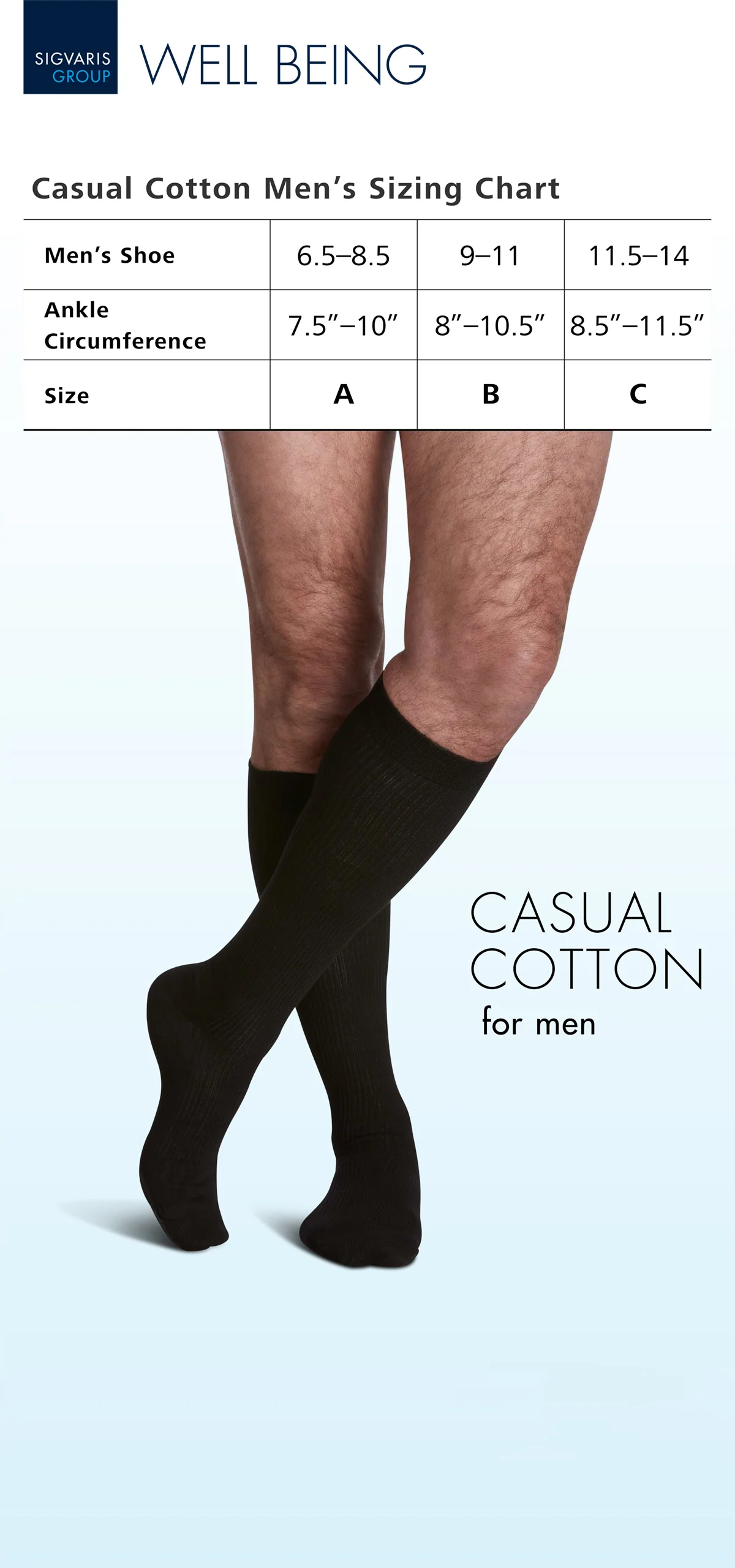 Men's Casual Cotton Calf - Image 7