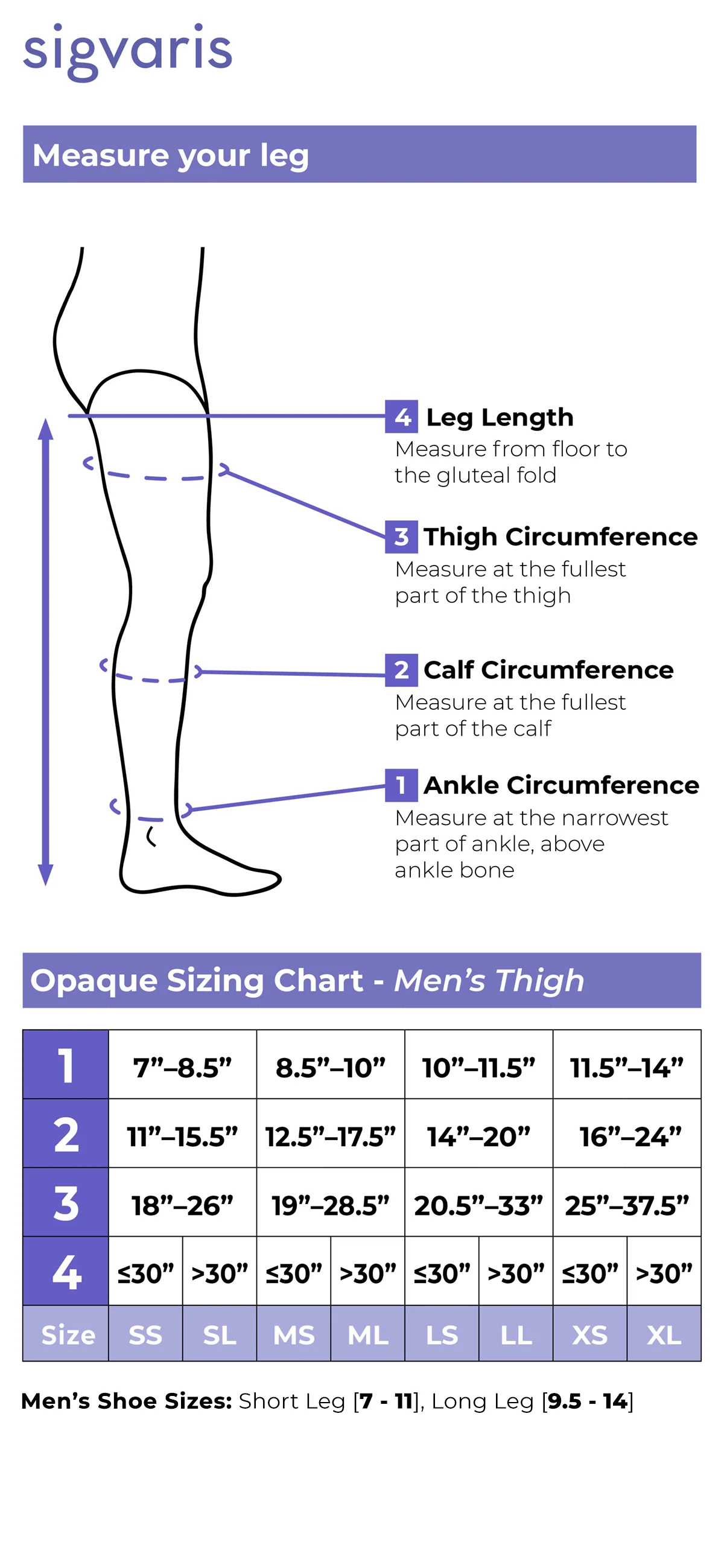 Men's Essential Opaque Thigh-High - Image 3