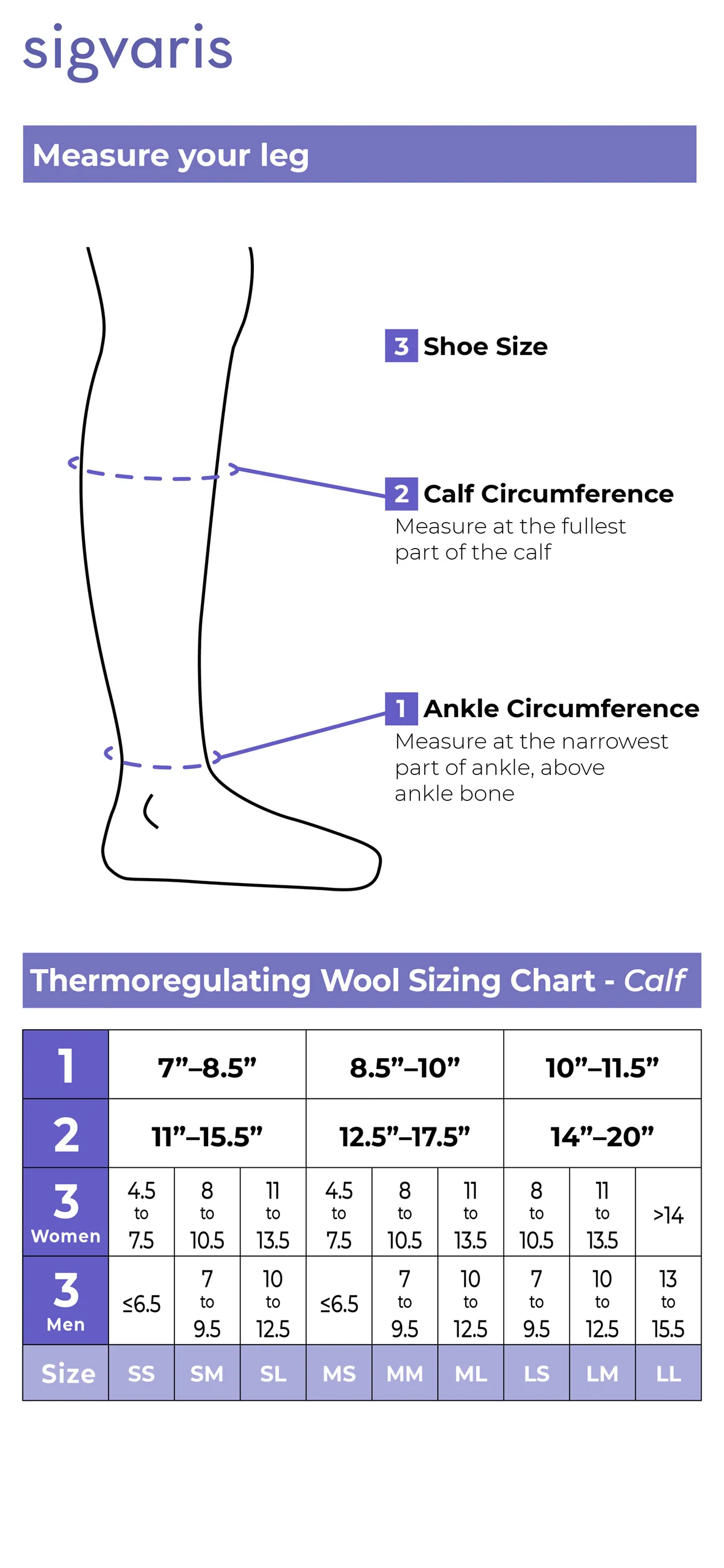 Men's Motion Thermoregulating Wool Calf - Image 4