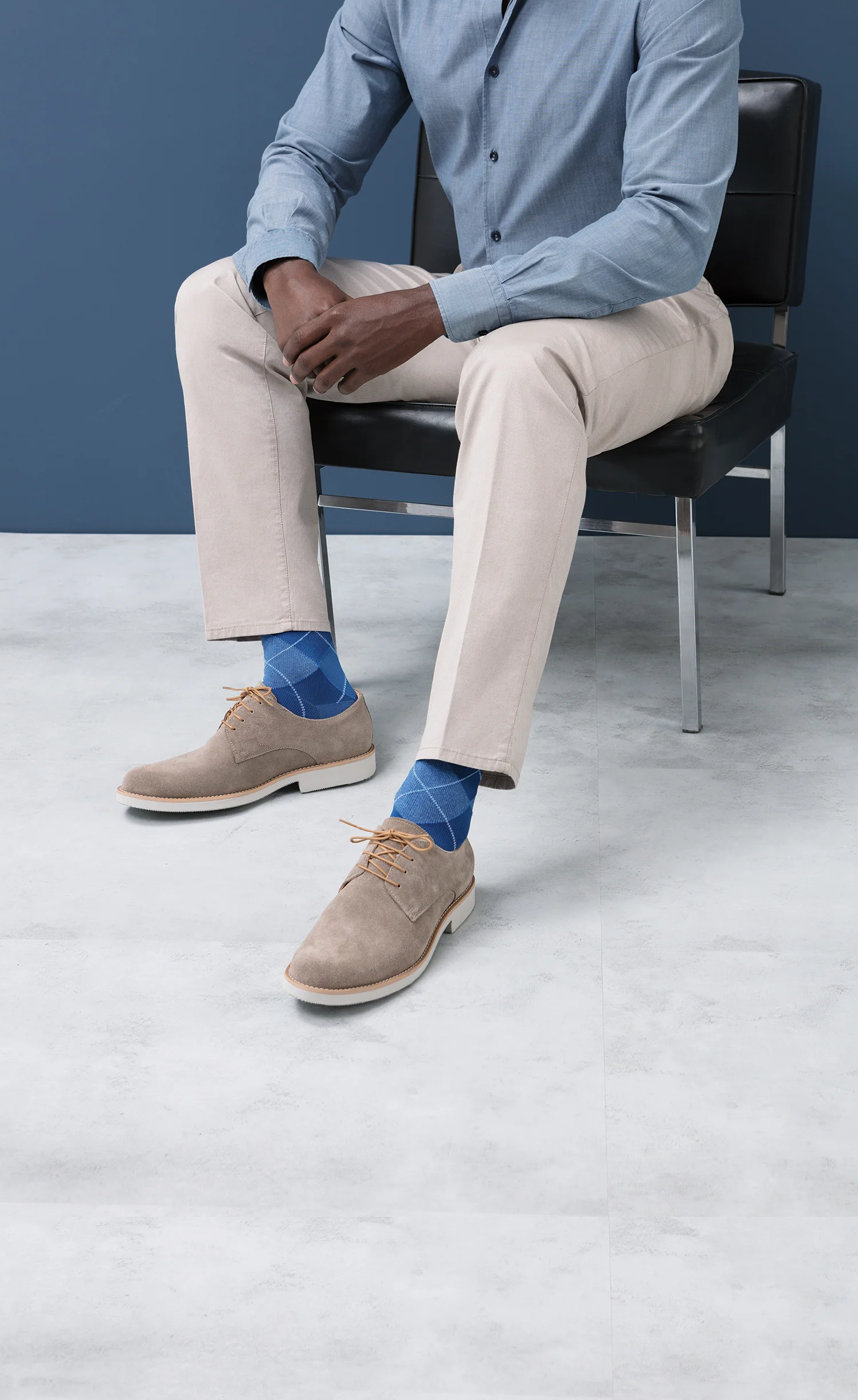 Men's Style Microfiber Patterns Calf - Image 7