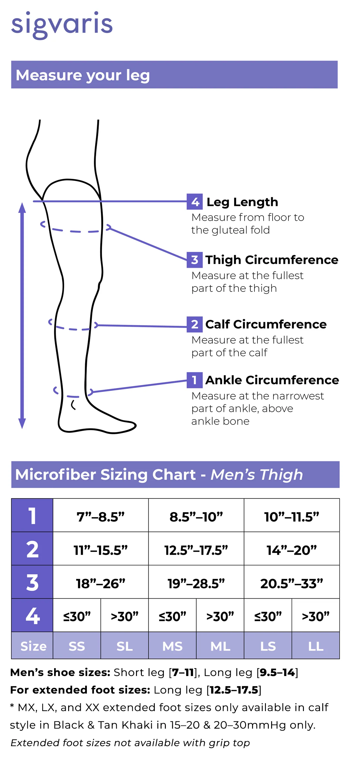 Men's Style Microfiber Thigh-High - Image 3