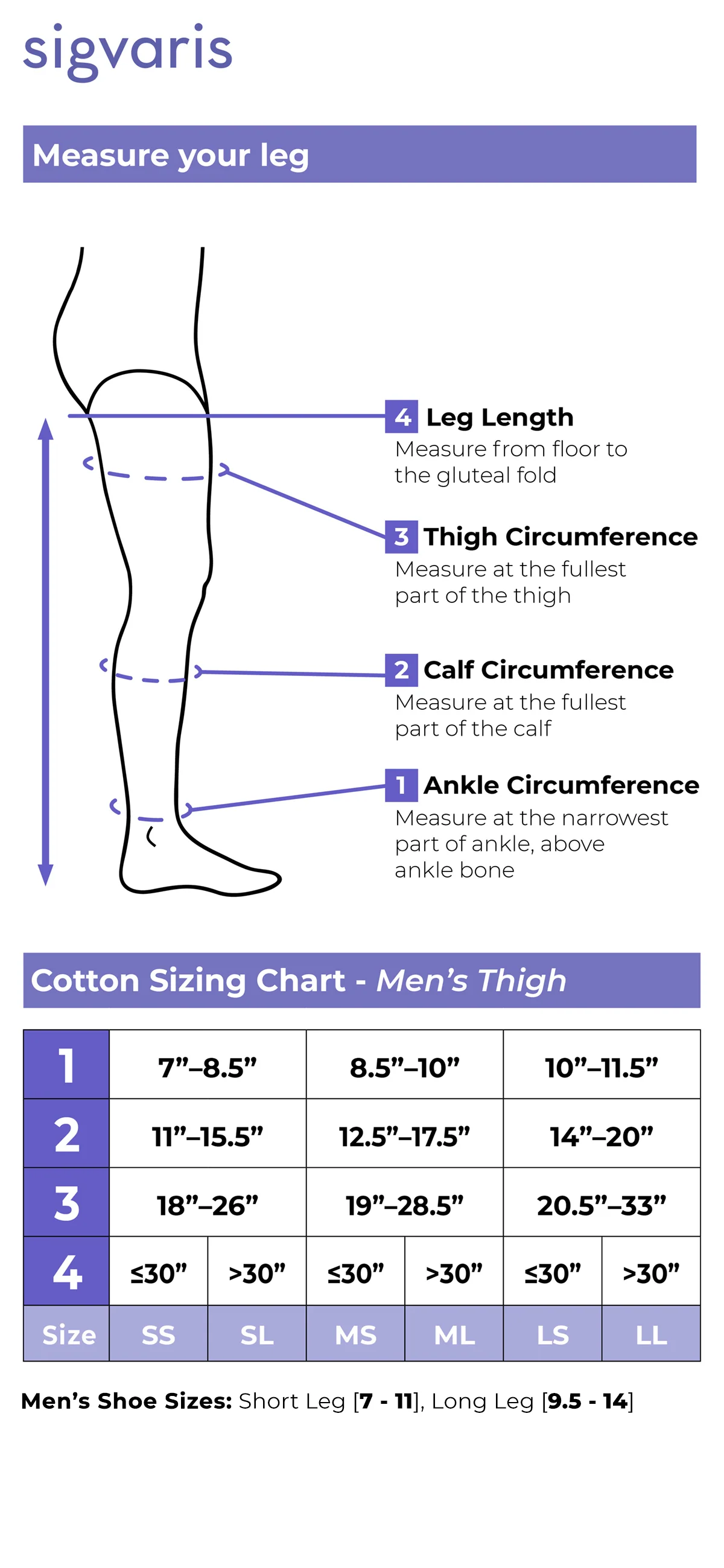 Men's Essential Cotton Thigh-High Open-Toe - Image 3