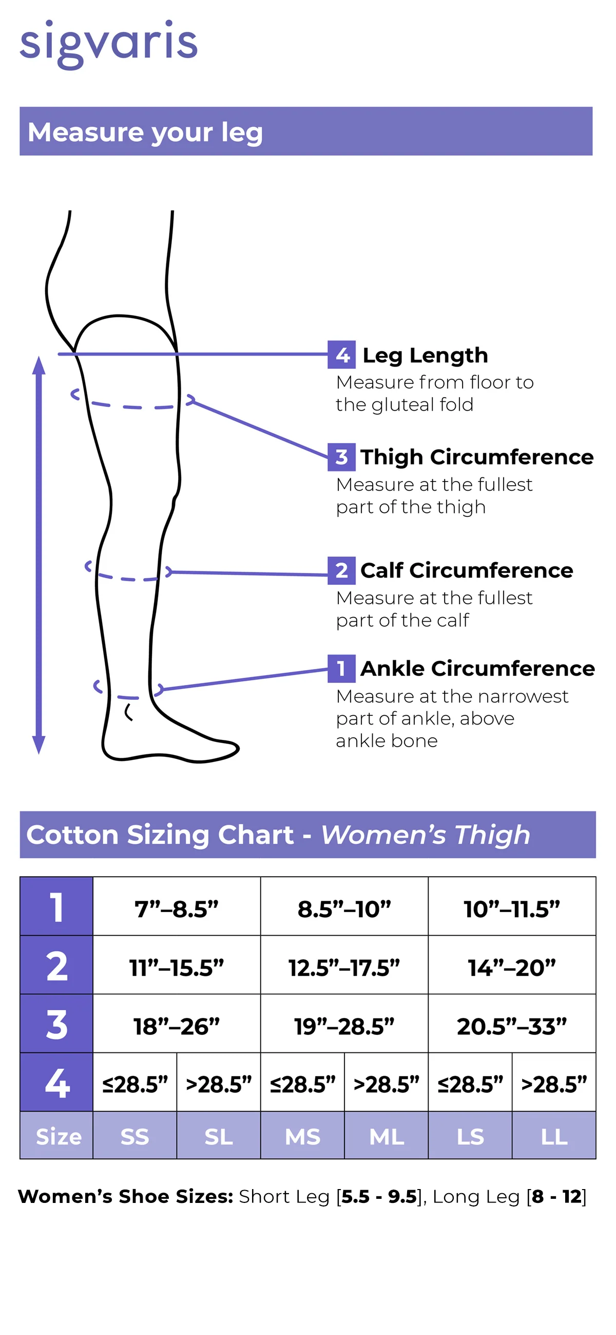 Women's Essential Cotton Thigh-High - Image 6