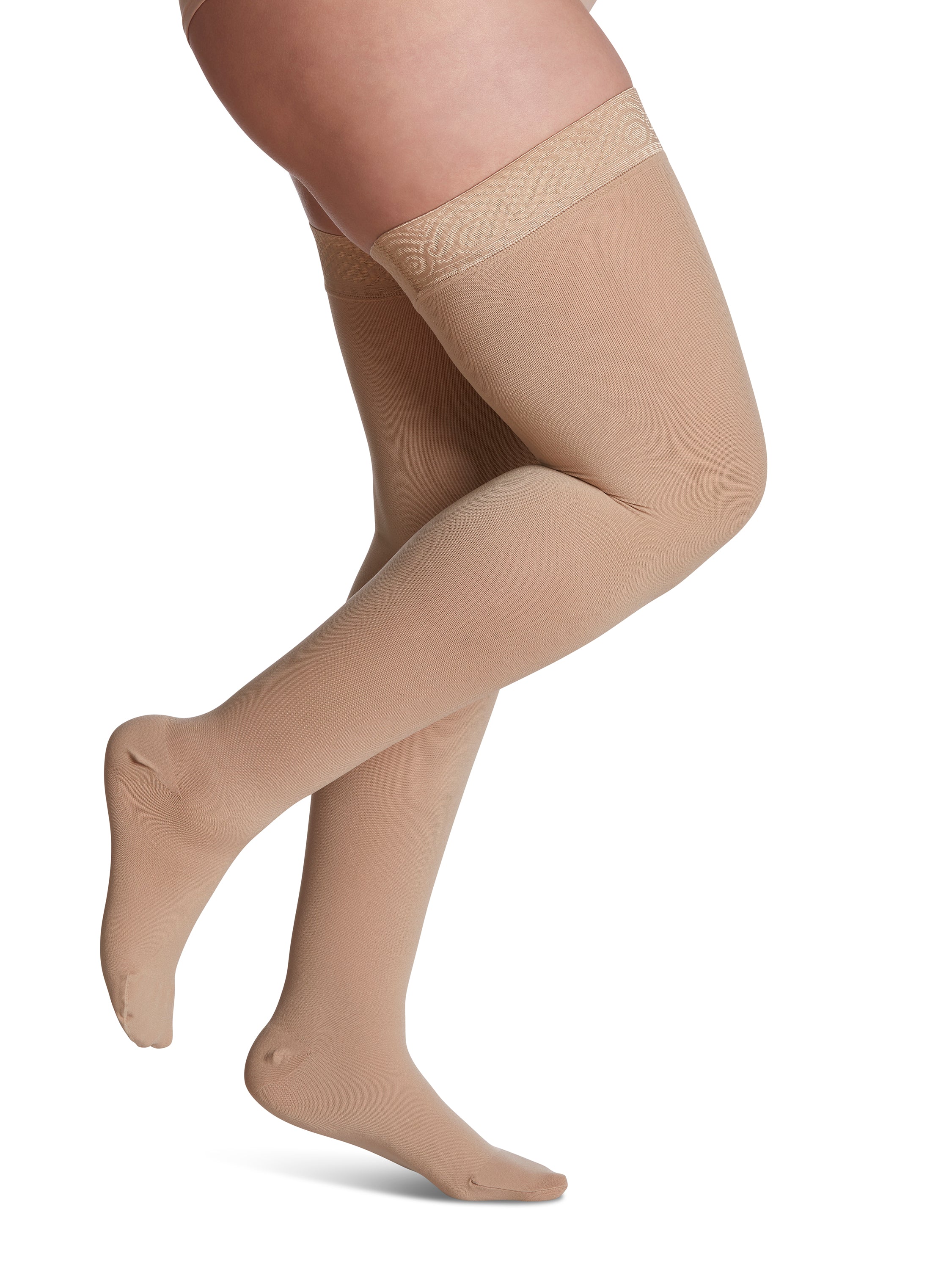 Women's Essential Opaque Thigh-High - Image 4