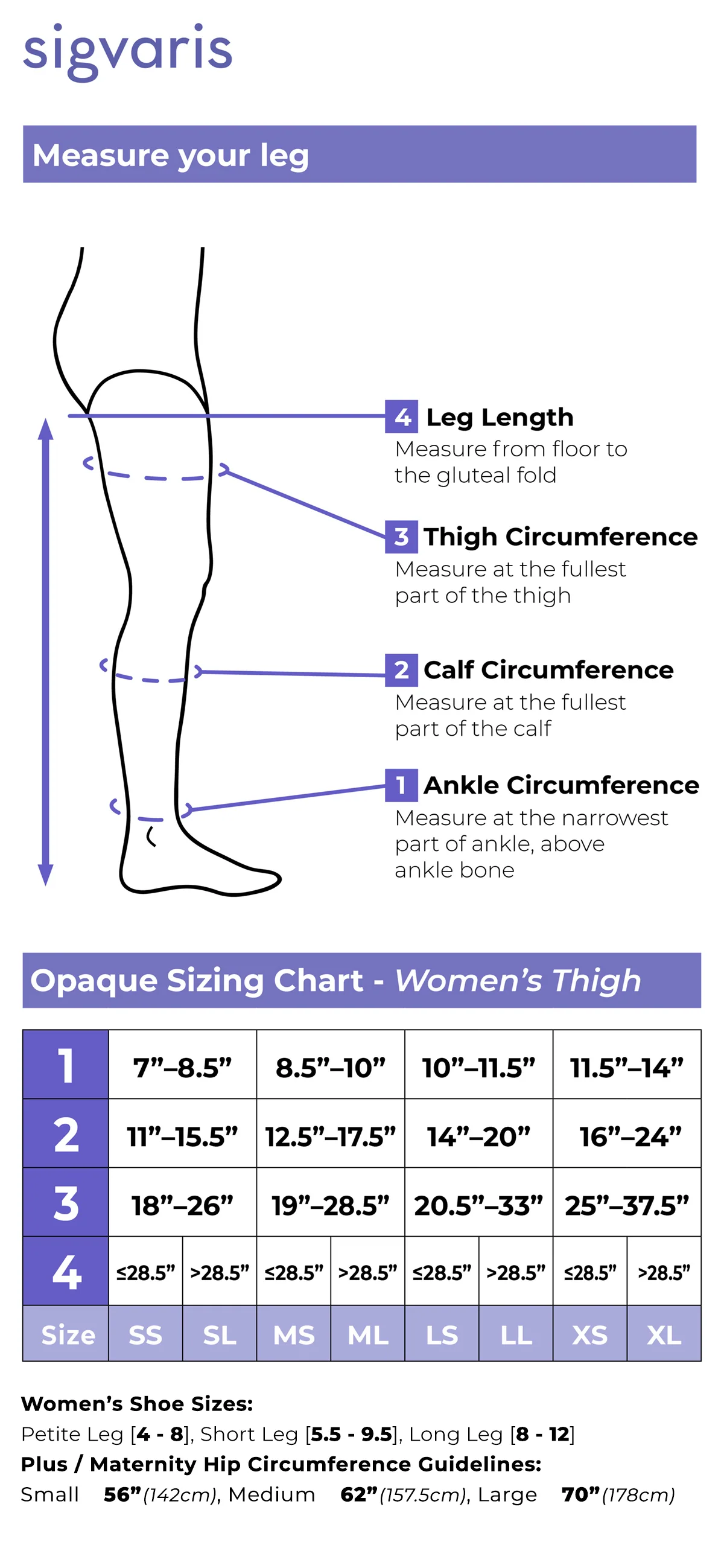 Women's Essential Opaque Thigh-High - Image 6