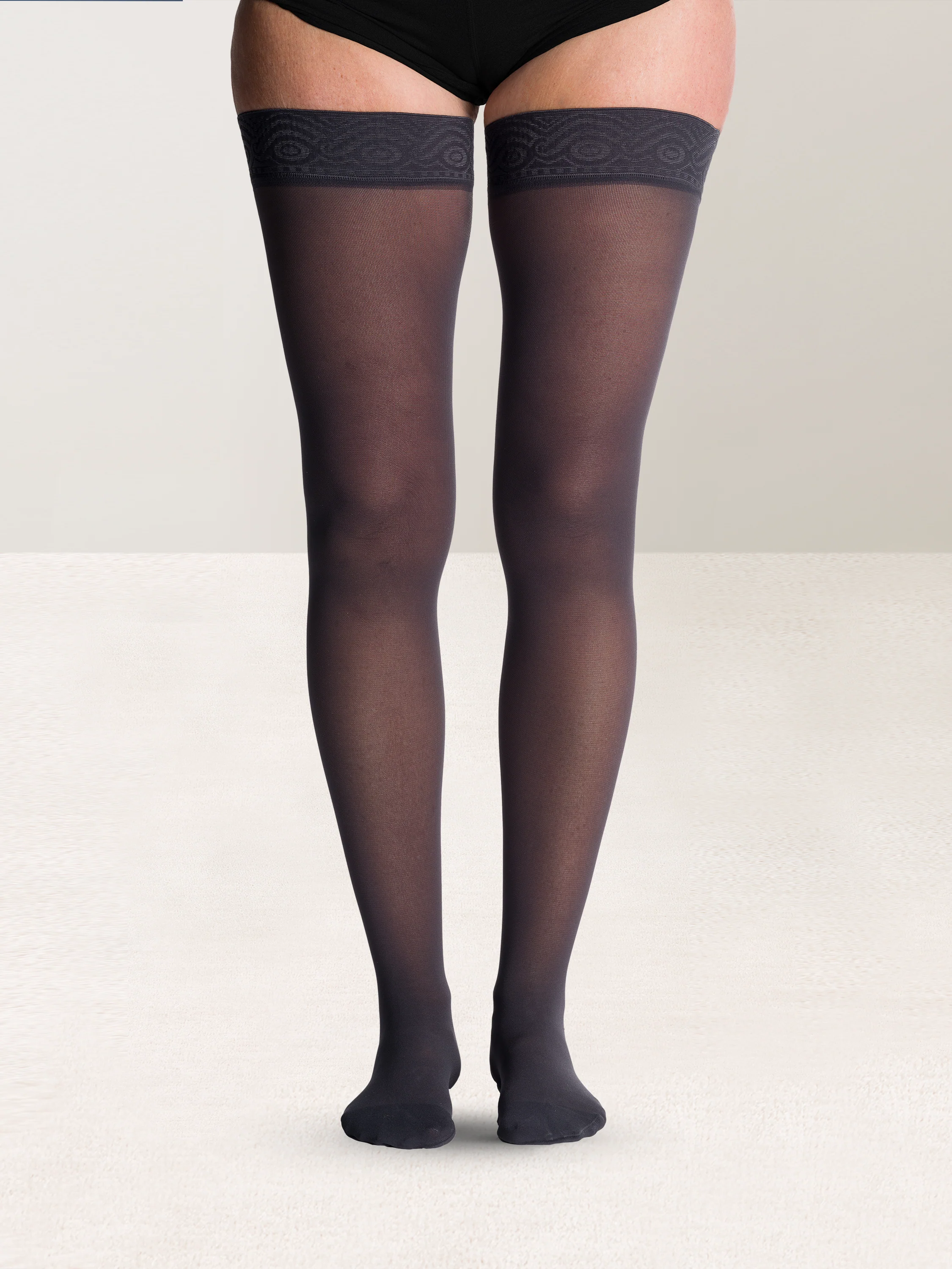 Women's Style Medium Sheer Thigh-High - Image 3