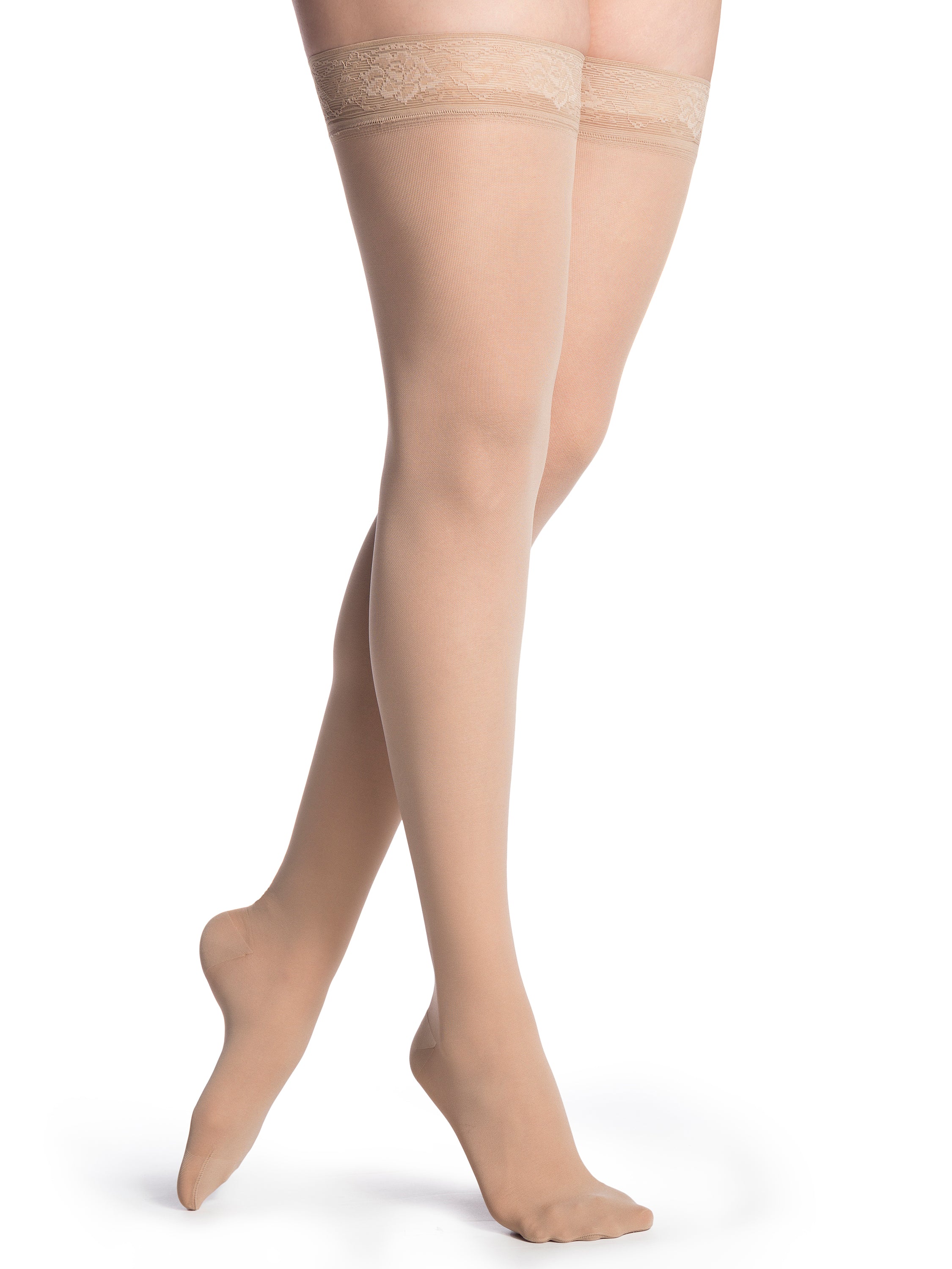 Women's Style Medium Sheer Thigh-High - Image 4
