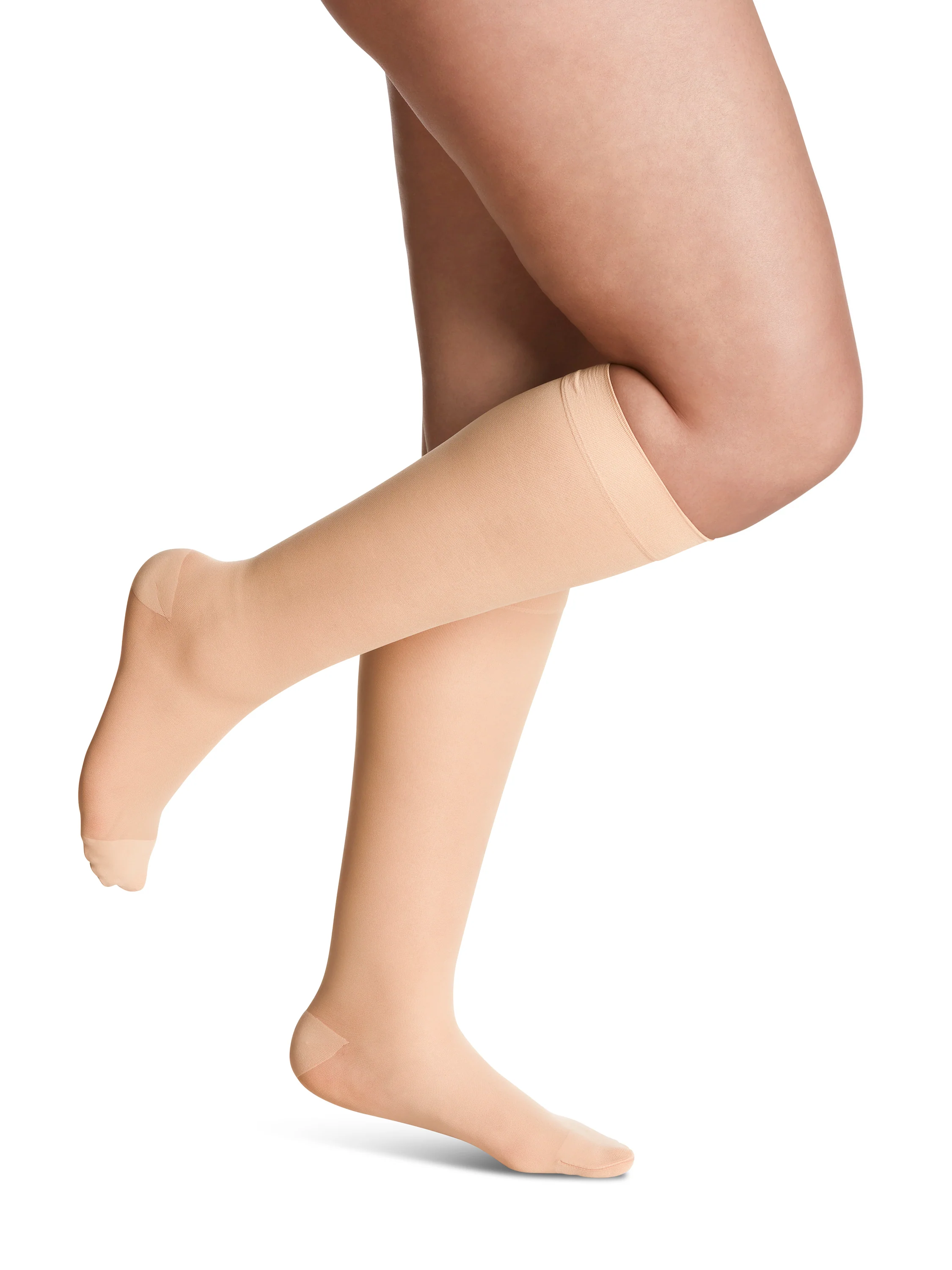 Women's Style Sheer Calf Compression Stockings - Image 10