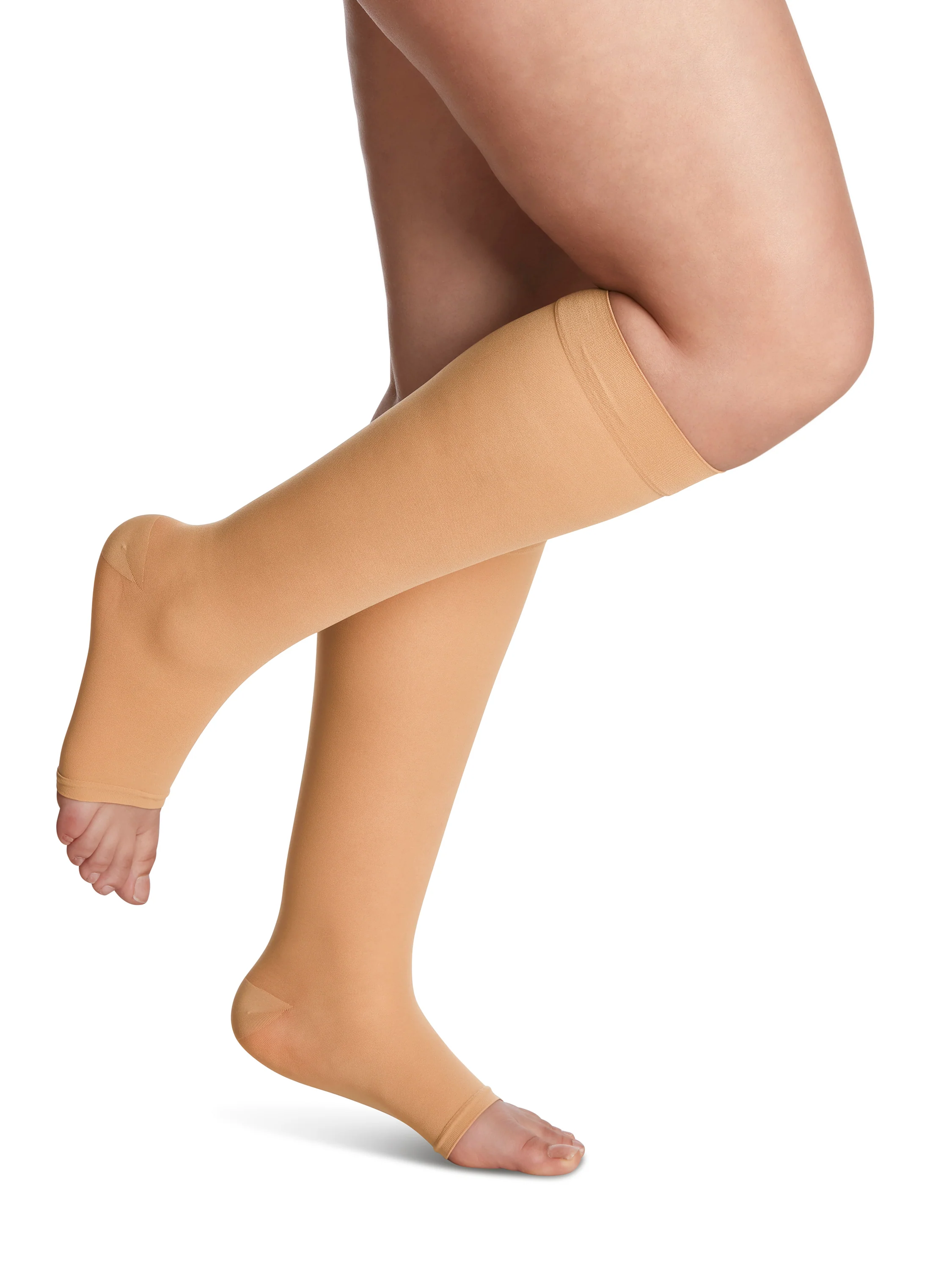Women's Style Sheer Calf Open-Toe 20-30mmHg - Image 3