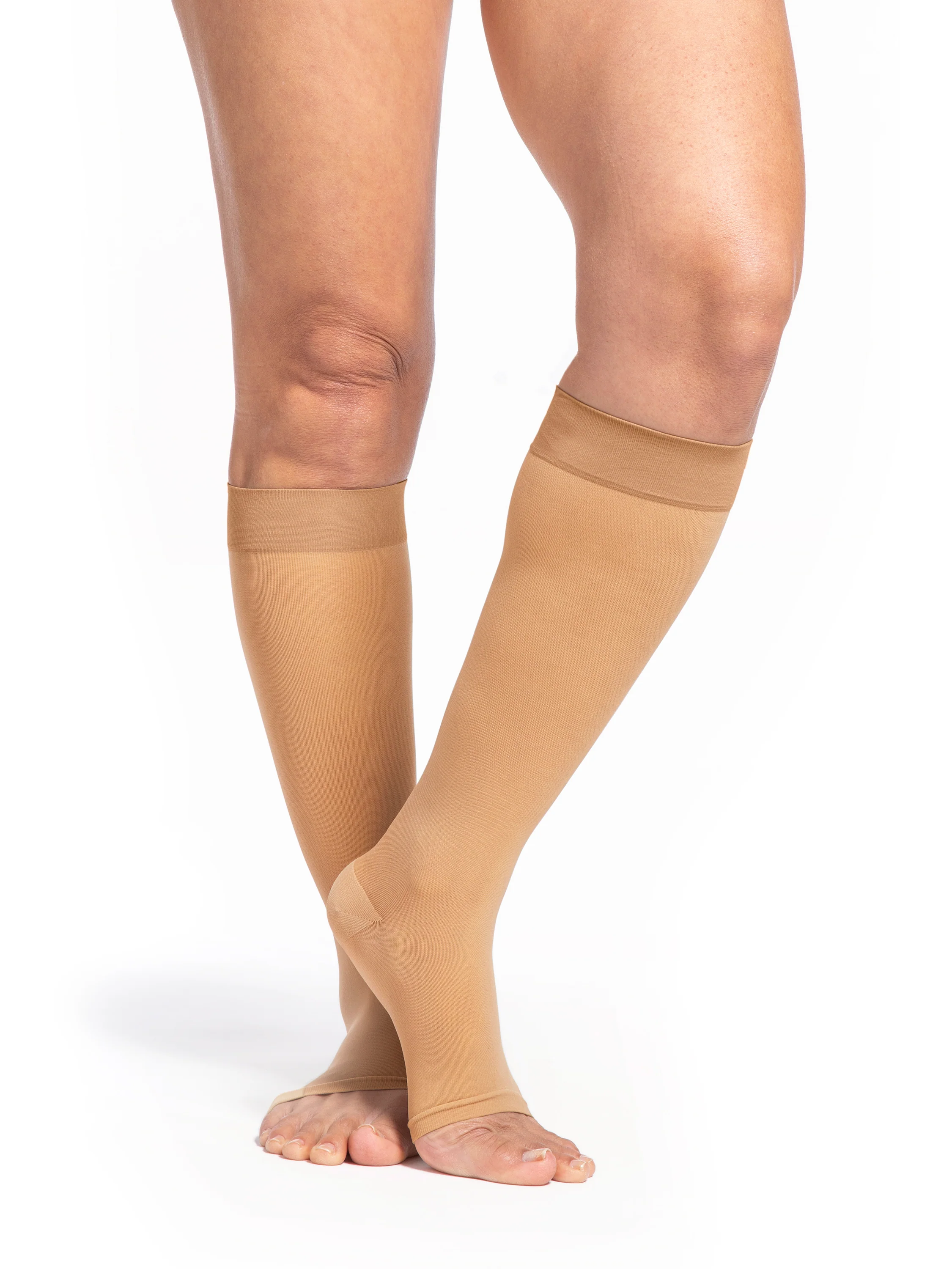 Women's Style Sheer Calf Open-Toe 20-30mmHg - Image 4