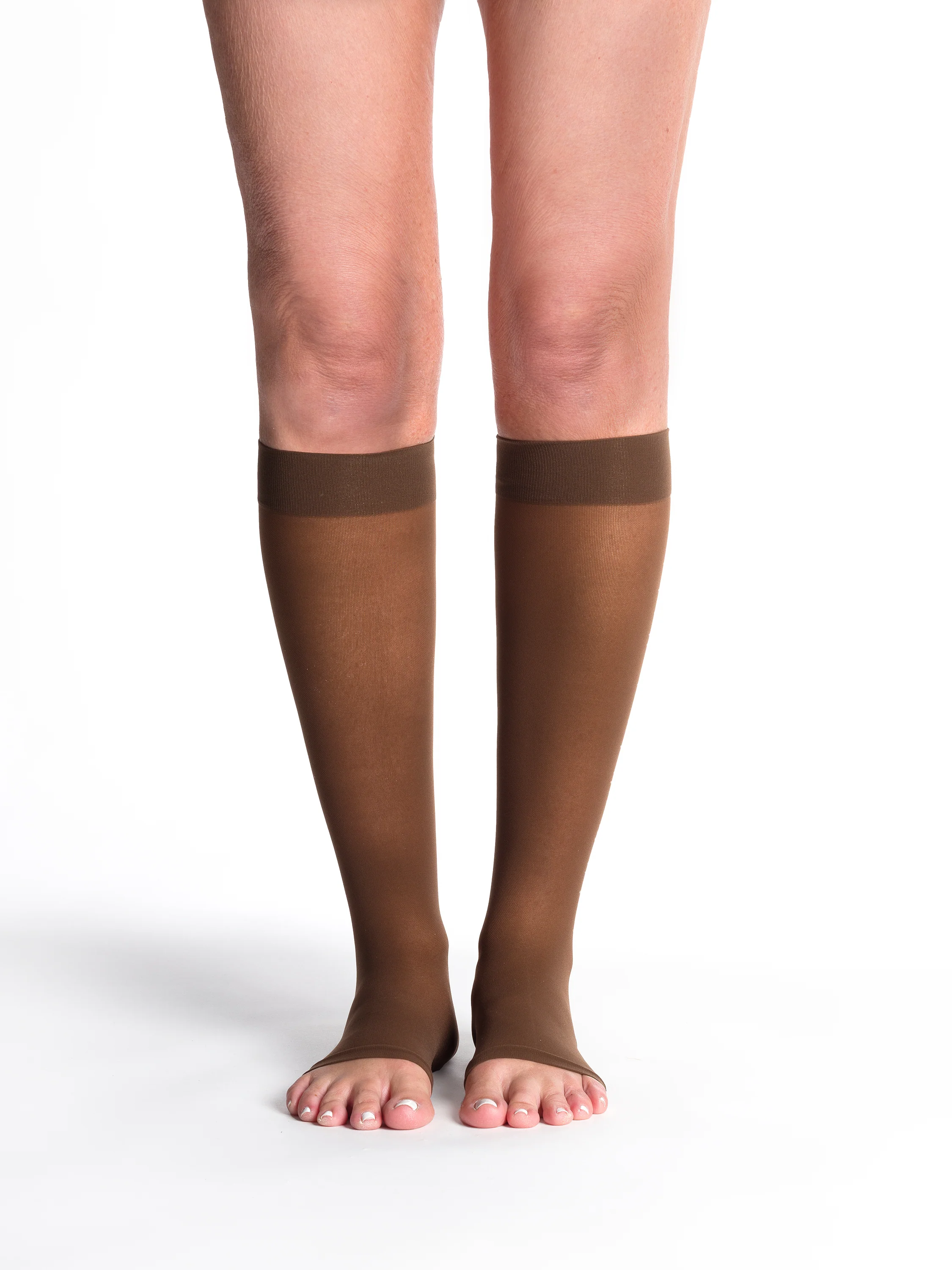 Women's Style Sheer Calf Open-Toe 20-30mmHg - Image 6