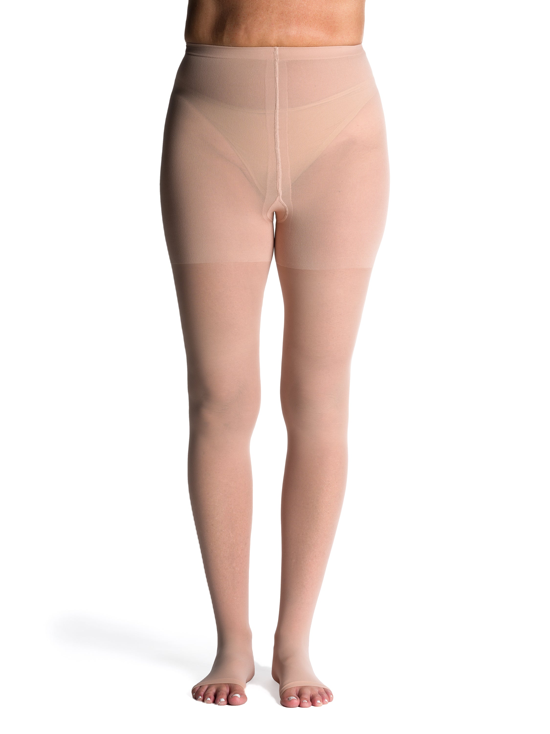 Women's Style Sheer Pantyhose Open-Toe 15-20mmHg - Image 3