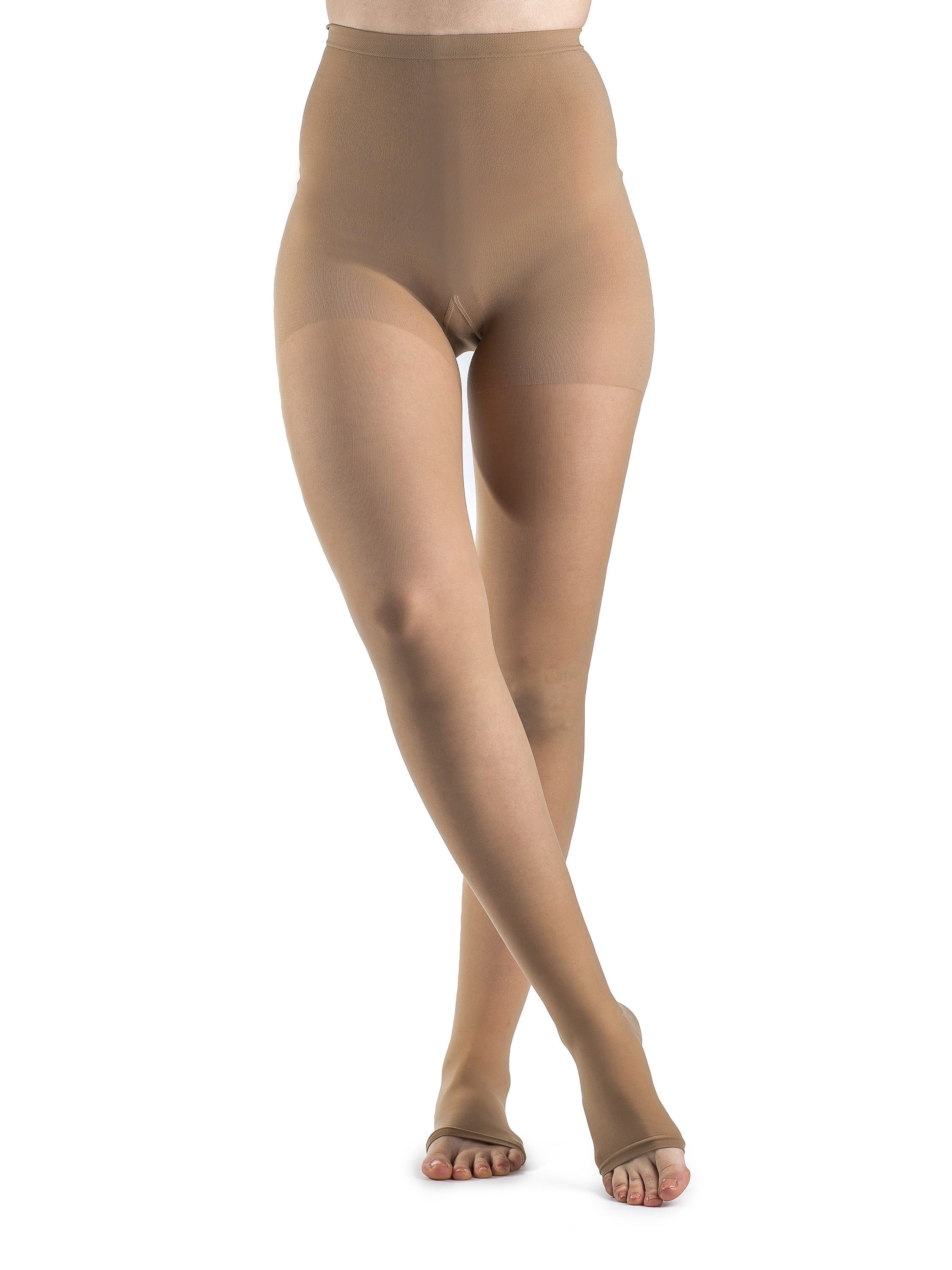 Women's Style Sheer Pantyhose Open-Toe 20-30mmHg - Image 4