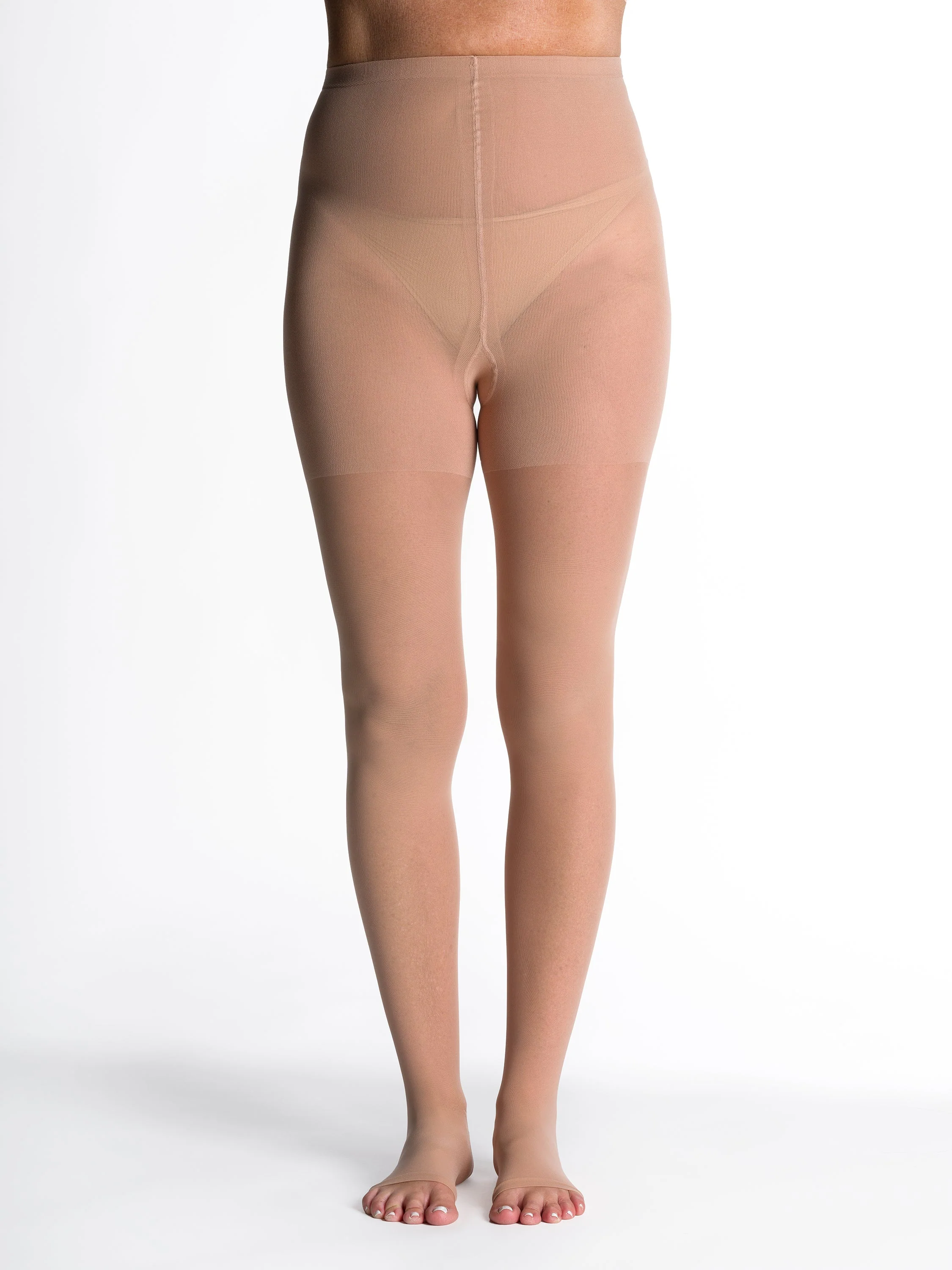 Women's Style Sheer Pantyhose Open-Toe 20-30mmHg - Image 5