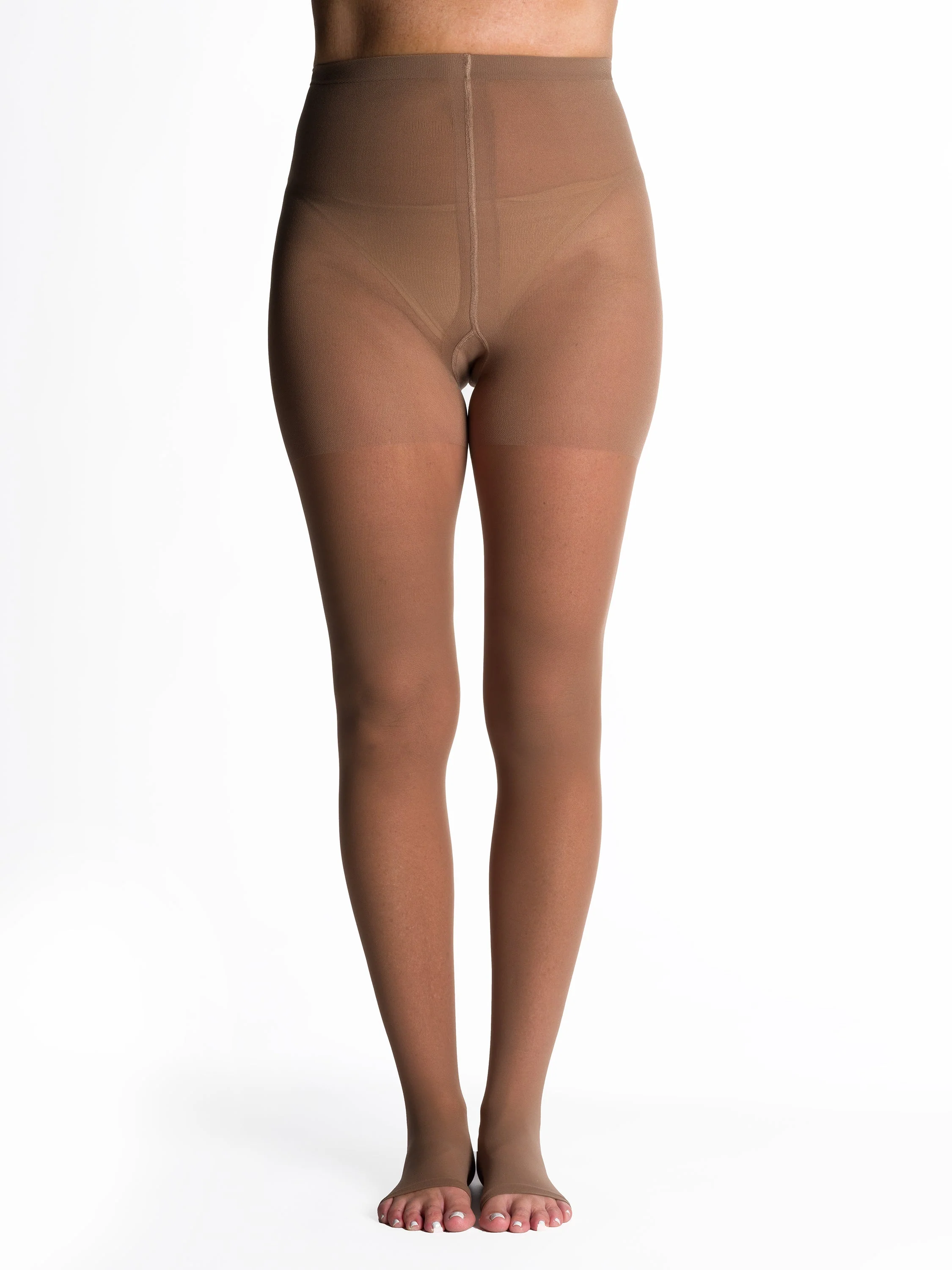 Women's Style Sheer Pantyhose Open-Toe 20-30mmHg - Image 6