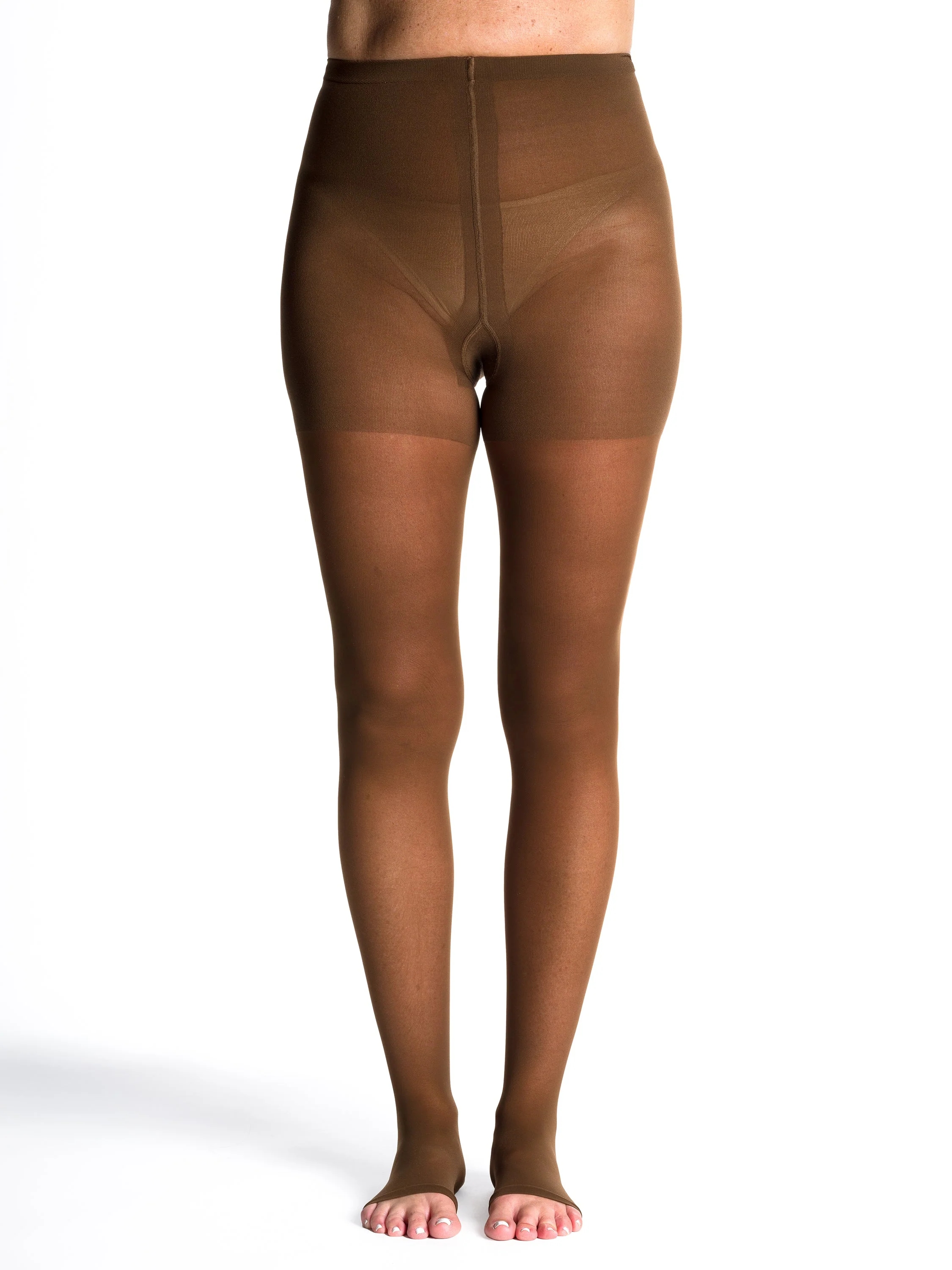Women's Style Sheer Pantyhose Open-Toe 20-30mmHg - Image 7