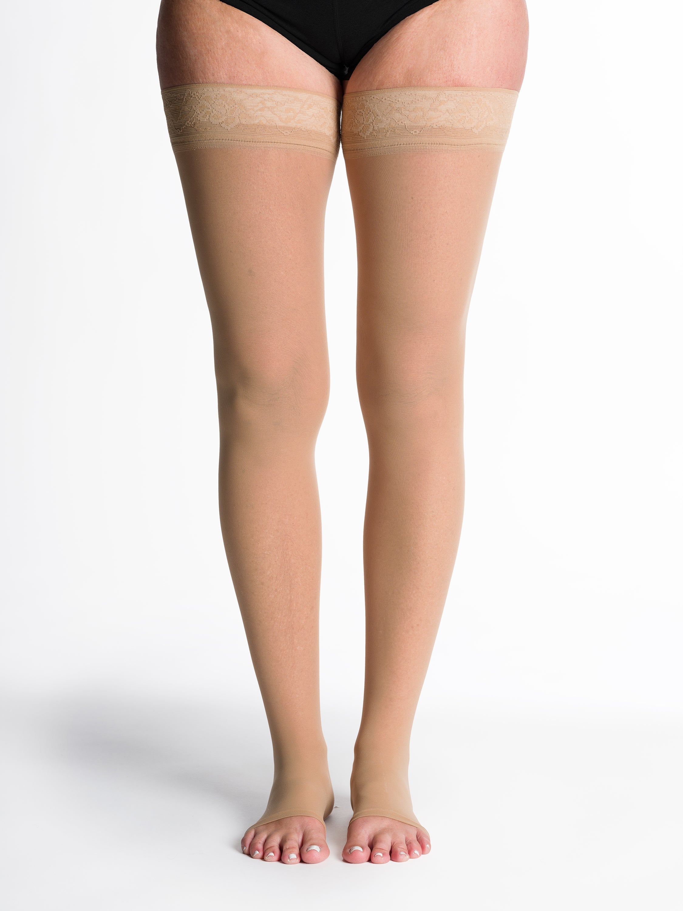 Women's Style Sheer Thigh-High Open-Toe - Image 4