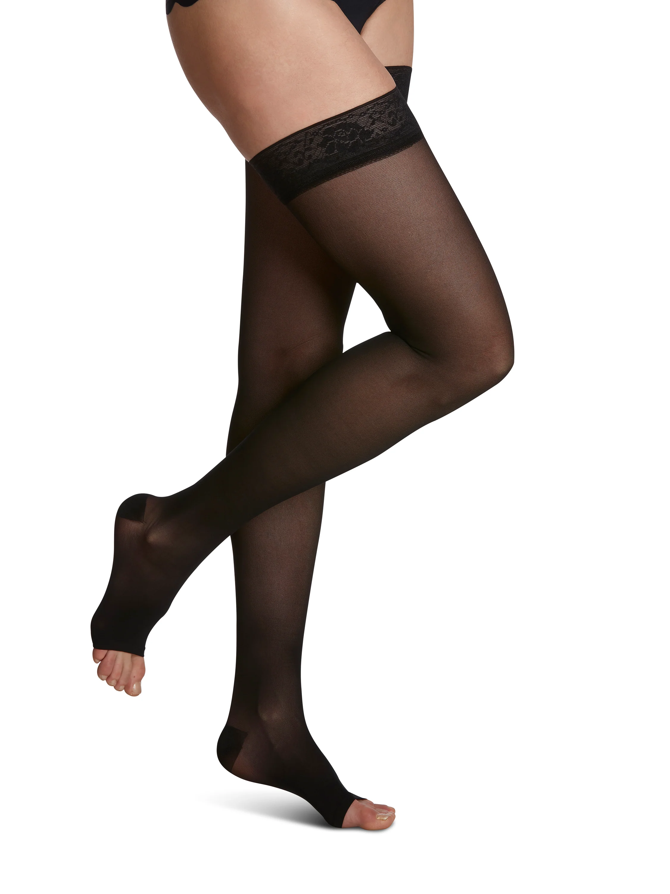 Women's Style Sheer Thigh-High Open-Toe - Image 7