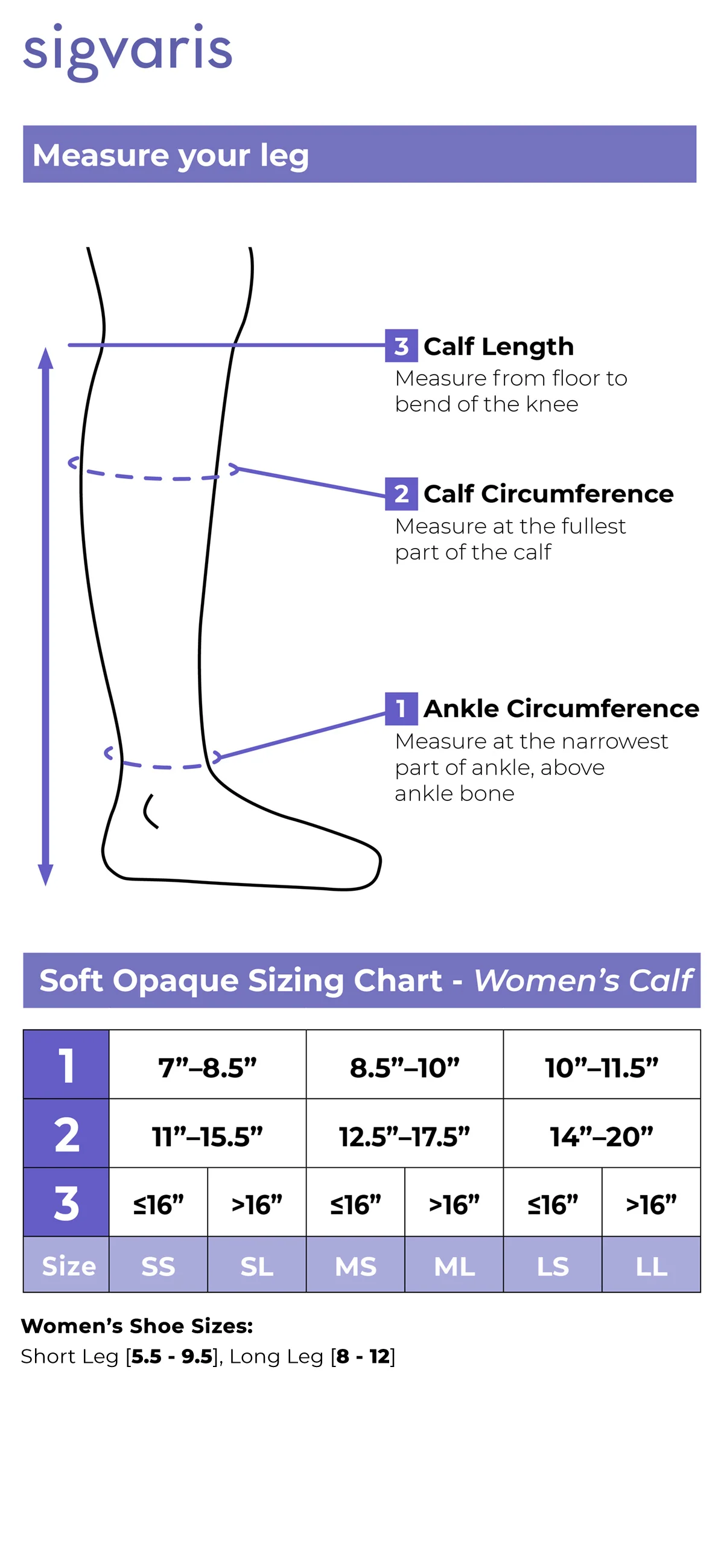 Women's Style Soft Opaque Calf 15-20mmHg - Image 6